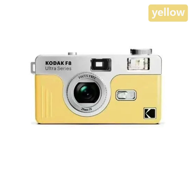 Kodak Ultra F8 Film Camera Non-Disposable Original Retro Film Machine Manual Replaceable Reusable Film Camera With FlashFunction
